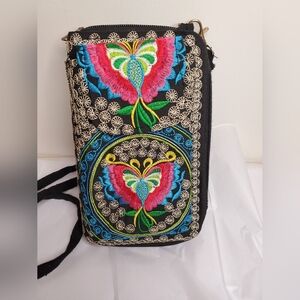 Cellphone & wallet Ebroidered case